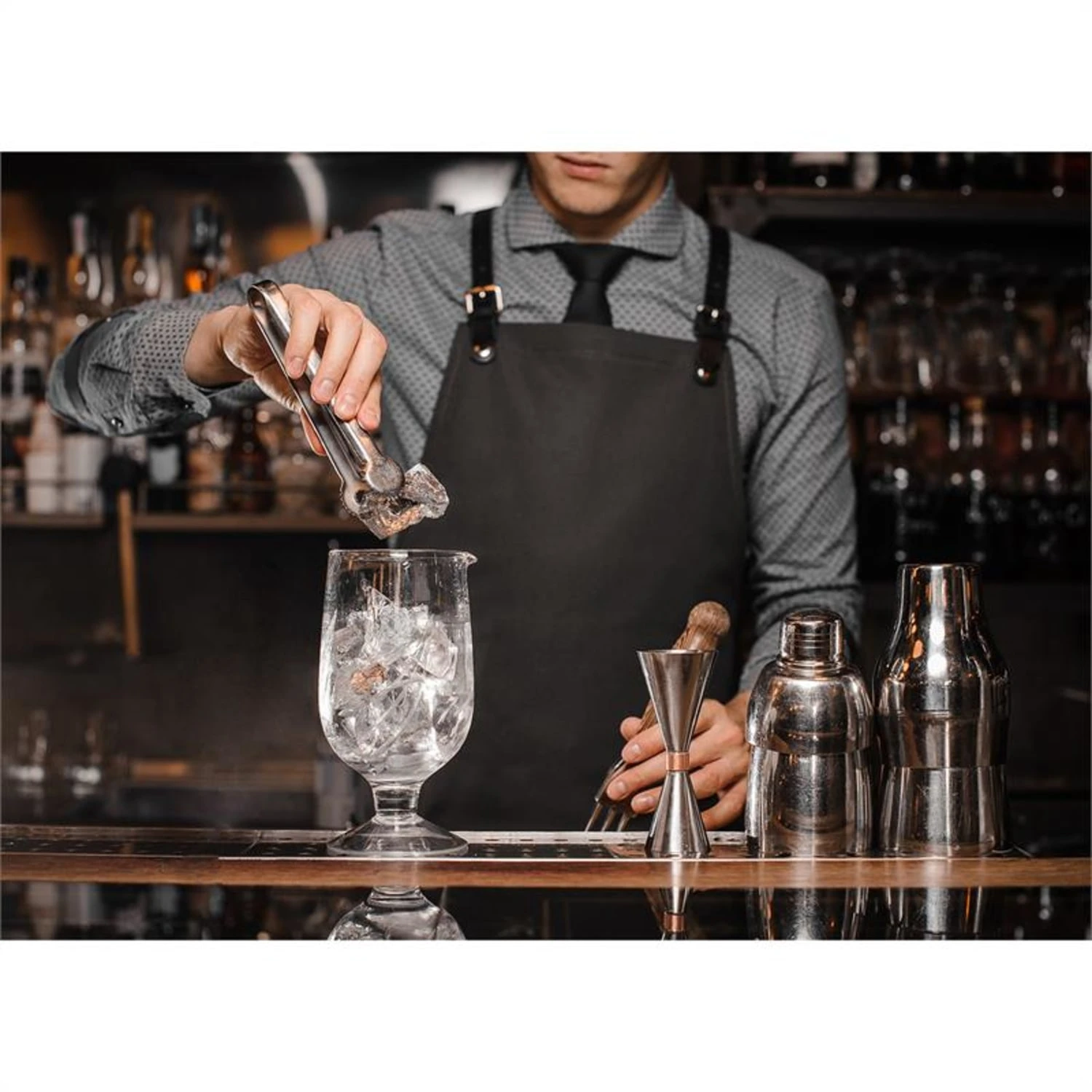 Powericer XL Eiswürfelmaschine Industrie 145W 20 Kg/d 3,5 Kg Behälter – Bild 3