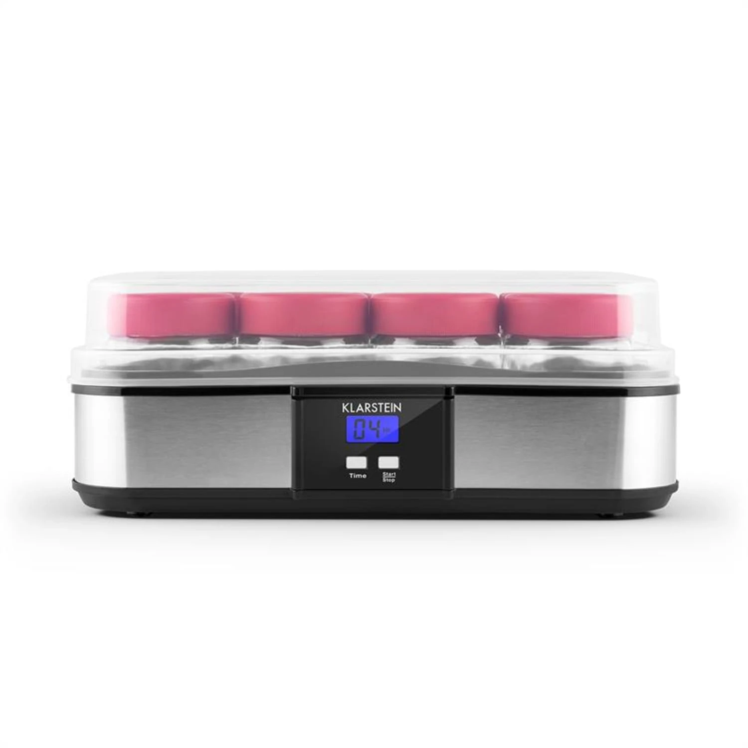 Gaia Joghurtmaker 12 Gläser A 150 Ml Timer Edelstahl – Bild 4