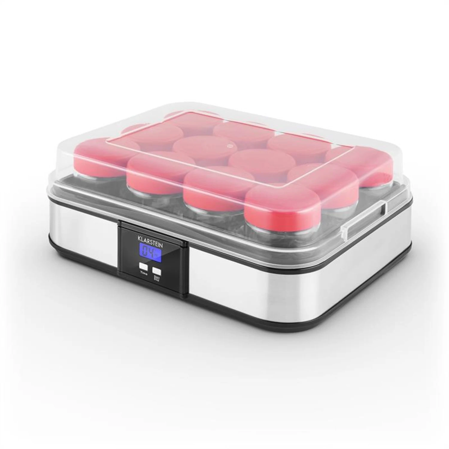 Gaia Joghurtmaker 12 Gläser A 150 Ml Timer Edelstahl – Bild 7