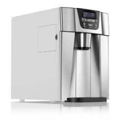 Ice Volcano 2G Eismaschine LED 12kg Je 24h 2l 6-12min Silber