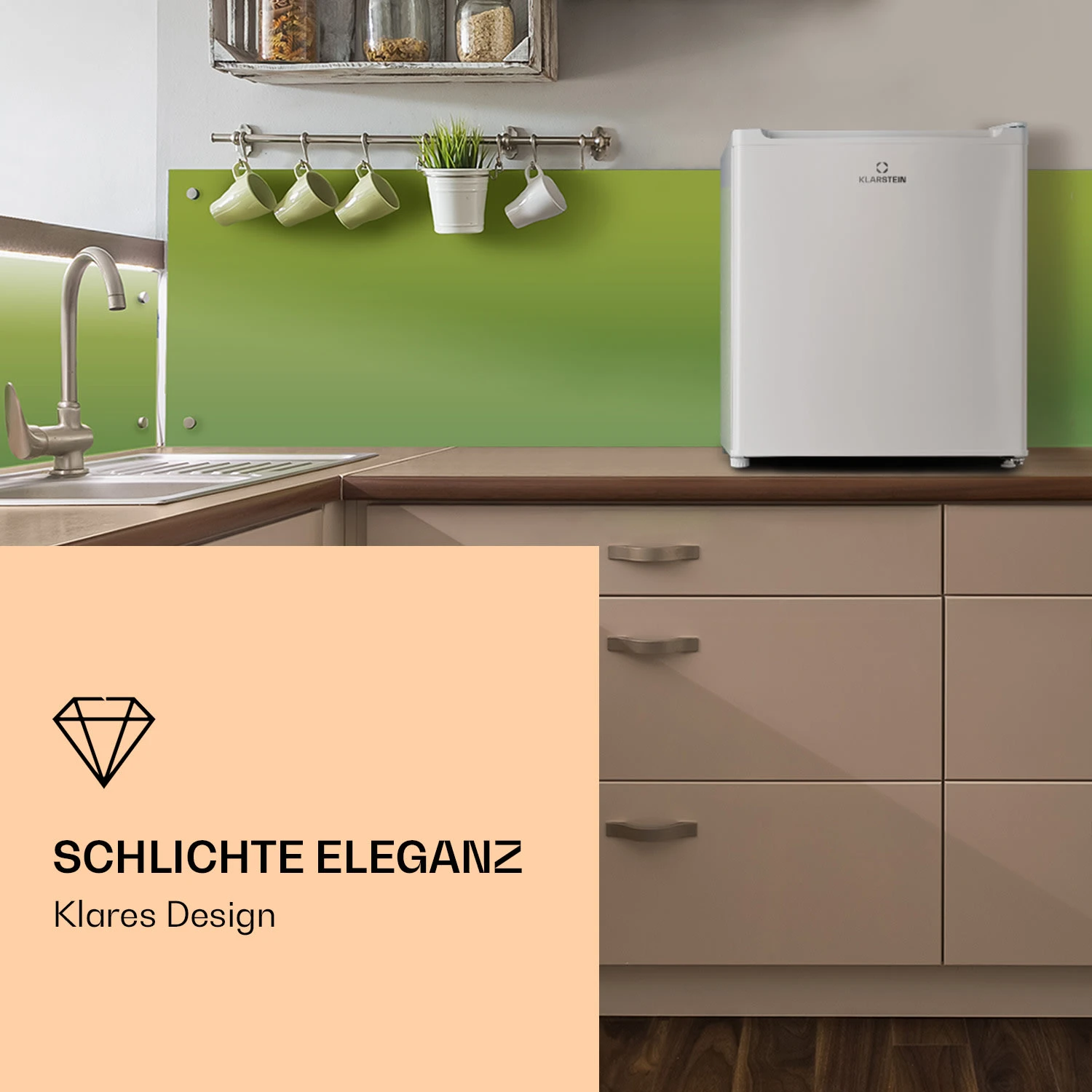 Garfield Eco Gefrierfach 4-Sterne 34 Liter Kompakt – Bild 2