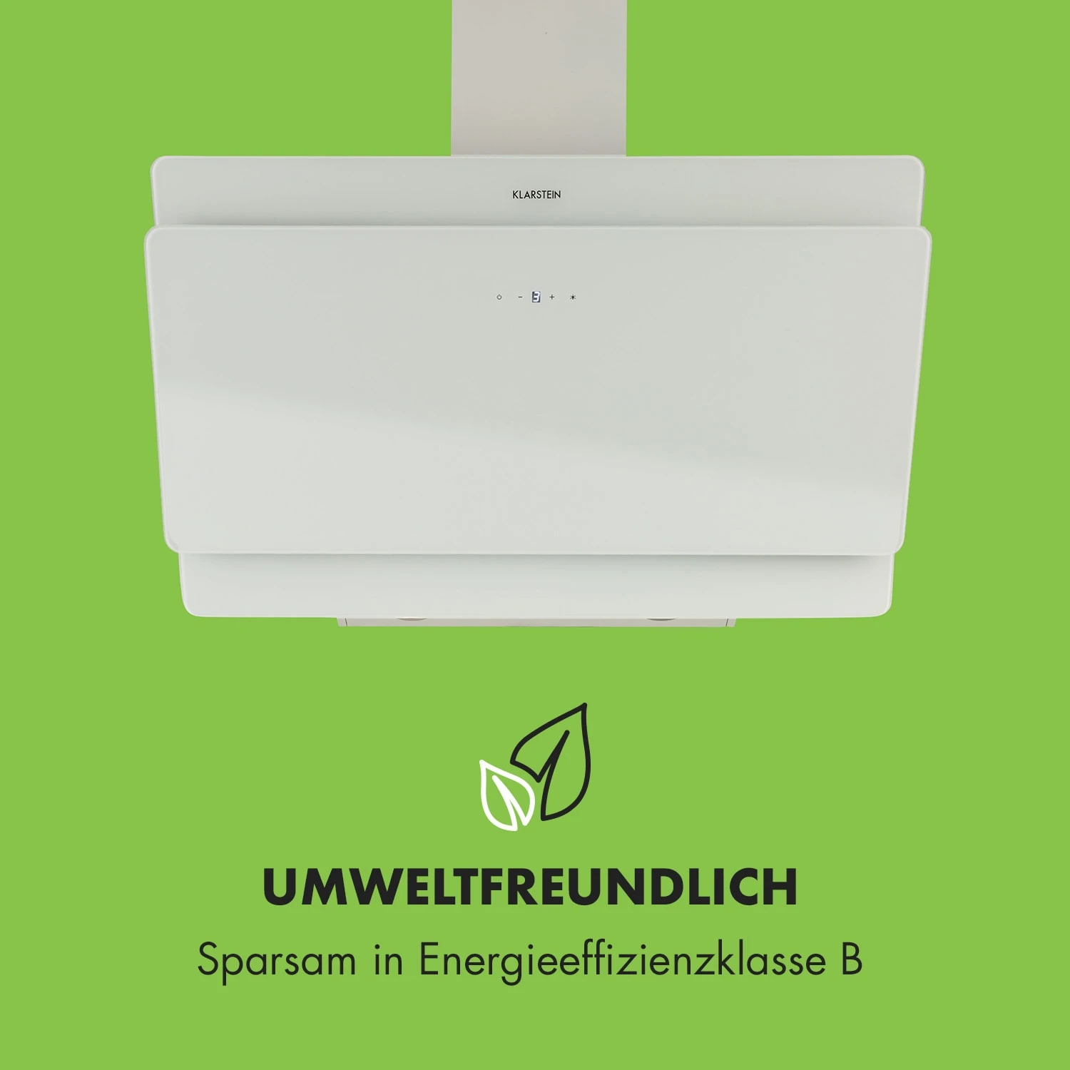 Aurica 90 Dunstabzugshaube 90cm 600 M³/h LED Touch Glas Weiß – Bild 6