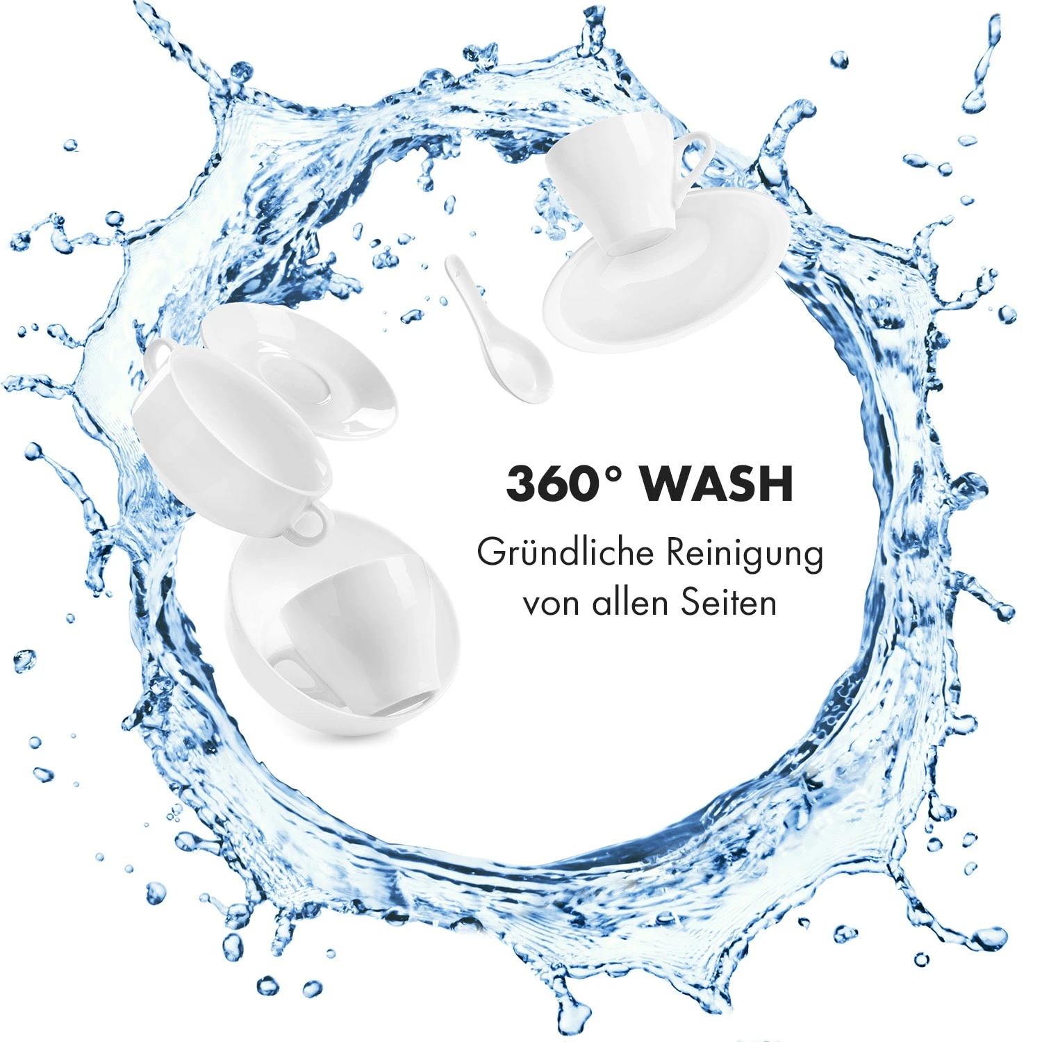 Amazonia 8 Neo Tischgeschirrspüler 8 Programme LED-Display – Bild 7