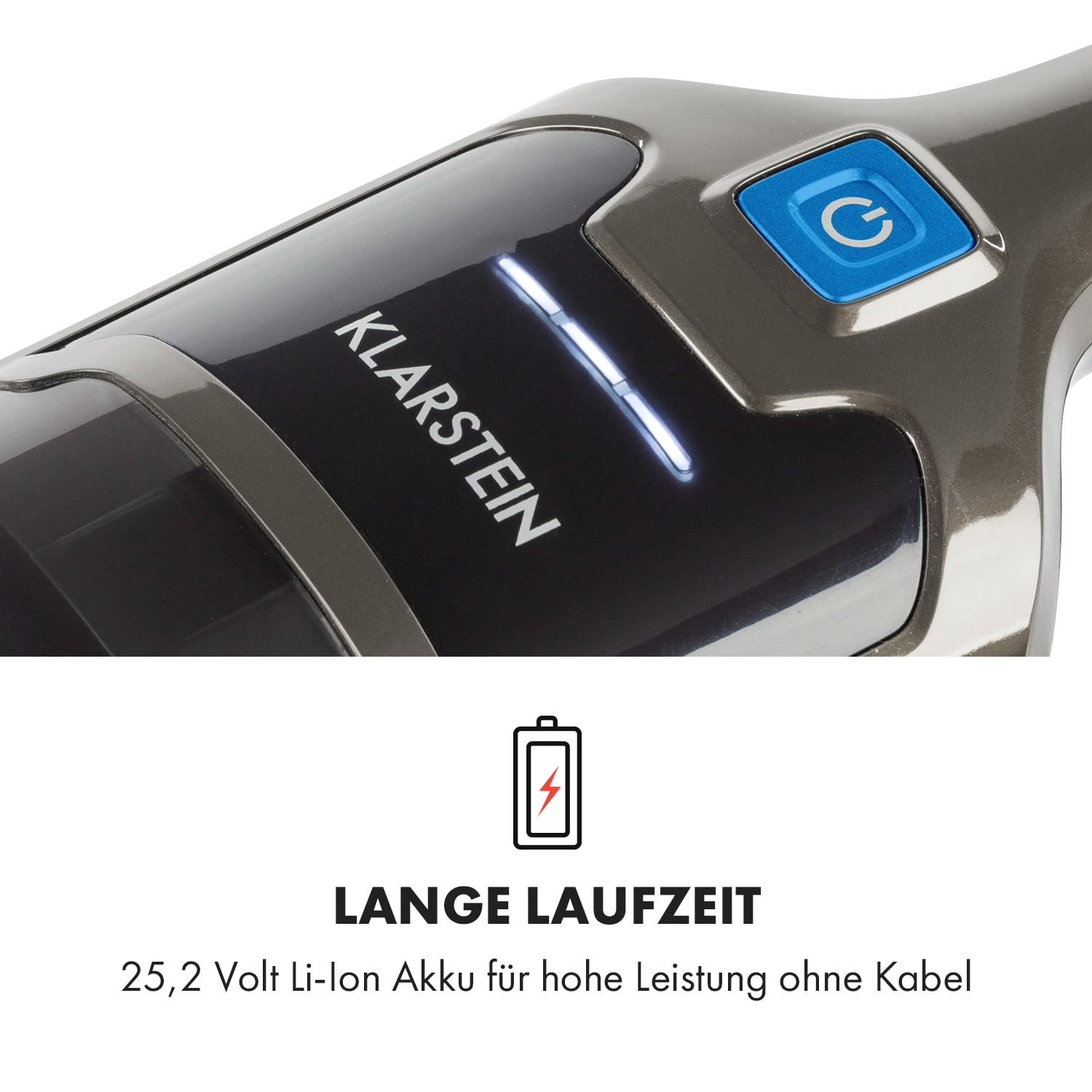 TurboHybrid Staubsauger Boden- Und Handstaubsauger Anthrazit/blau – Bild 5
