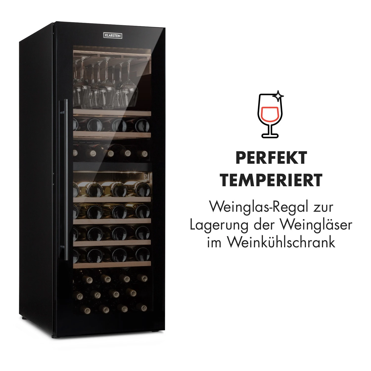 Barossa 77D Weinglas-Regal Zubehör Regalboden Für Weingläser Echtholz – Bild 2