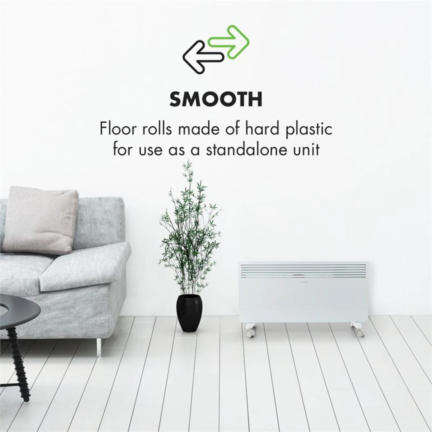 Hot Spot Slimcurve Bodenrollen Zubehör/Ersatz 2 Stück – Bild 3