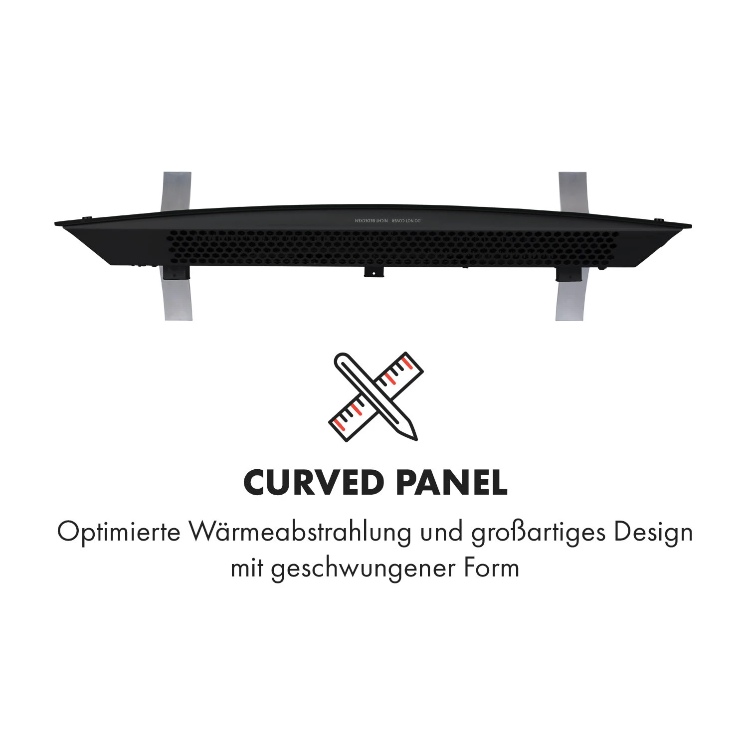 Bornholm Curved Ambient Konvektions-Heizgerät 1000/2000 W – Bild 8