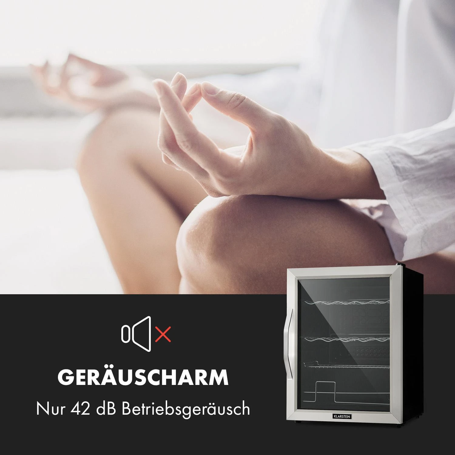 Beersafe XL Mix It Edition Kühlschrank 60 Ltr 4 Böden Panoramaglastür – Bild 7