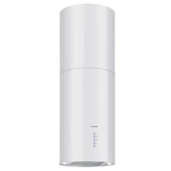 Beretta Inselabzugshaube Ø35cm Ab-/Umluft 650m³/h LED Edelstahl