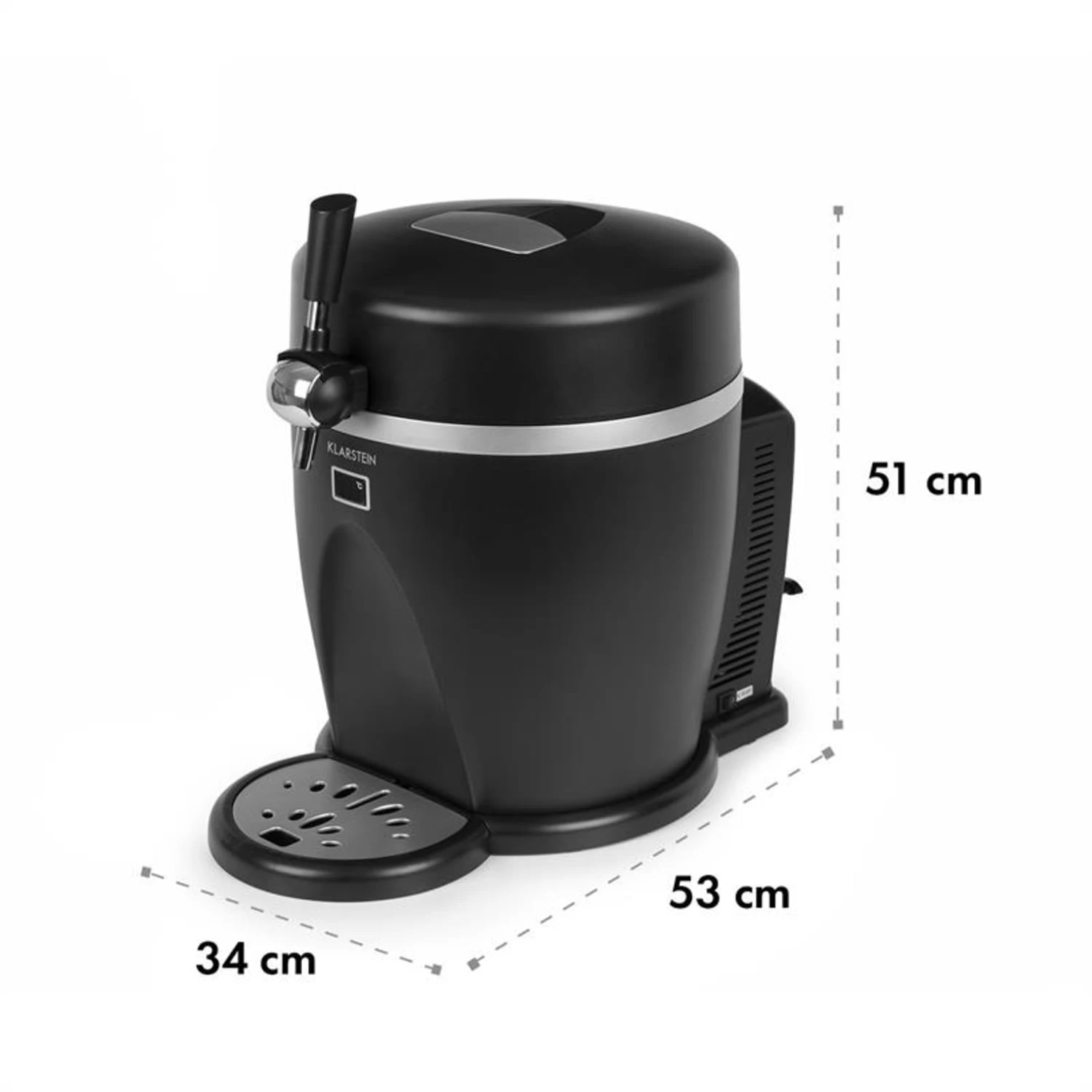 Tap2Go Mobile 2-in1 Bierzapfanlage Mit Getränkekühler 5l/13l Schwarz – Bild 9