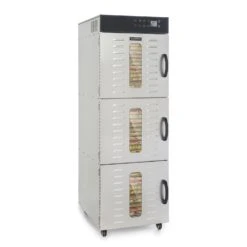 Master Jerky 550 Dörrautomat 2400W 40-90 °C 24h-Timer Edelstahl Silber