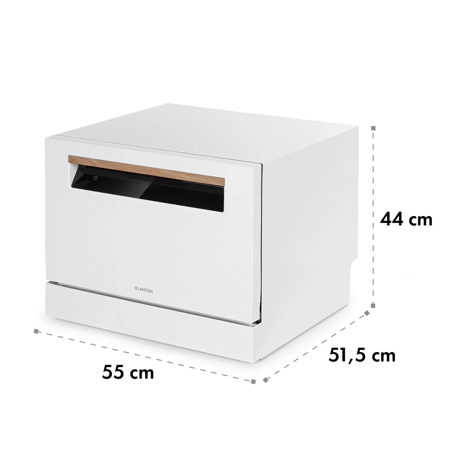 Lagoona Geschirrspülmaschine 1380W 6,5L 6 Gedecke Touch – Bild 9