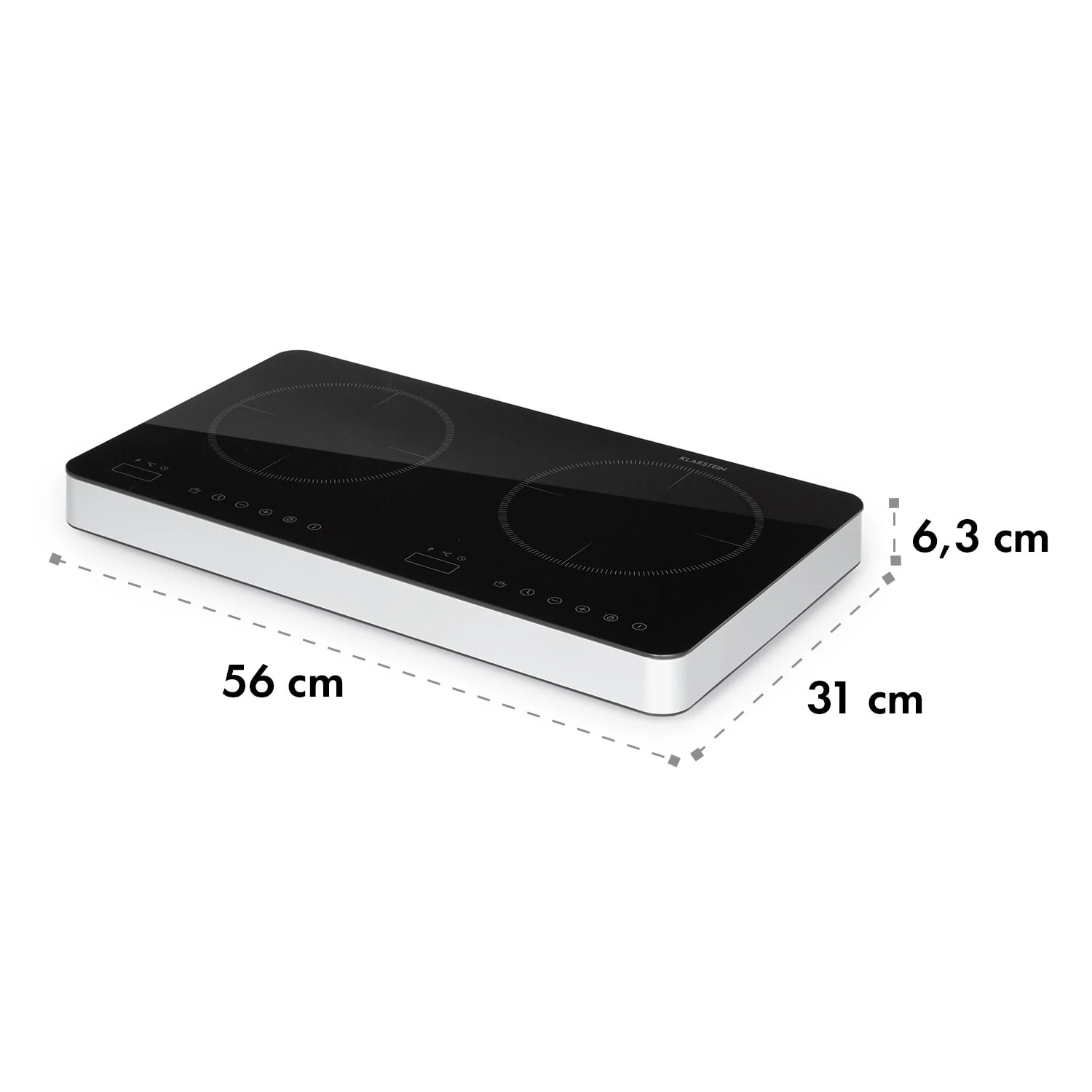 Cookio Kochfeld Induktion Freistehend 3500 W Bis 240 °C Glaskeramik – Bild 9