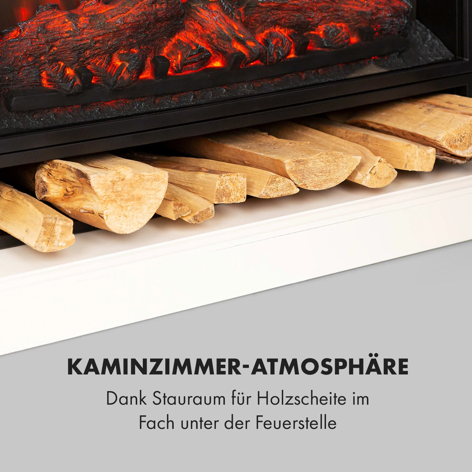 Vulsini Dawn Elektrokamin 1900 W LED-Technik Fernbedienung – Bild 4