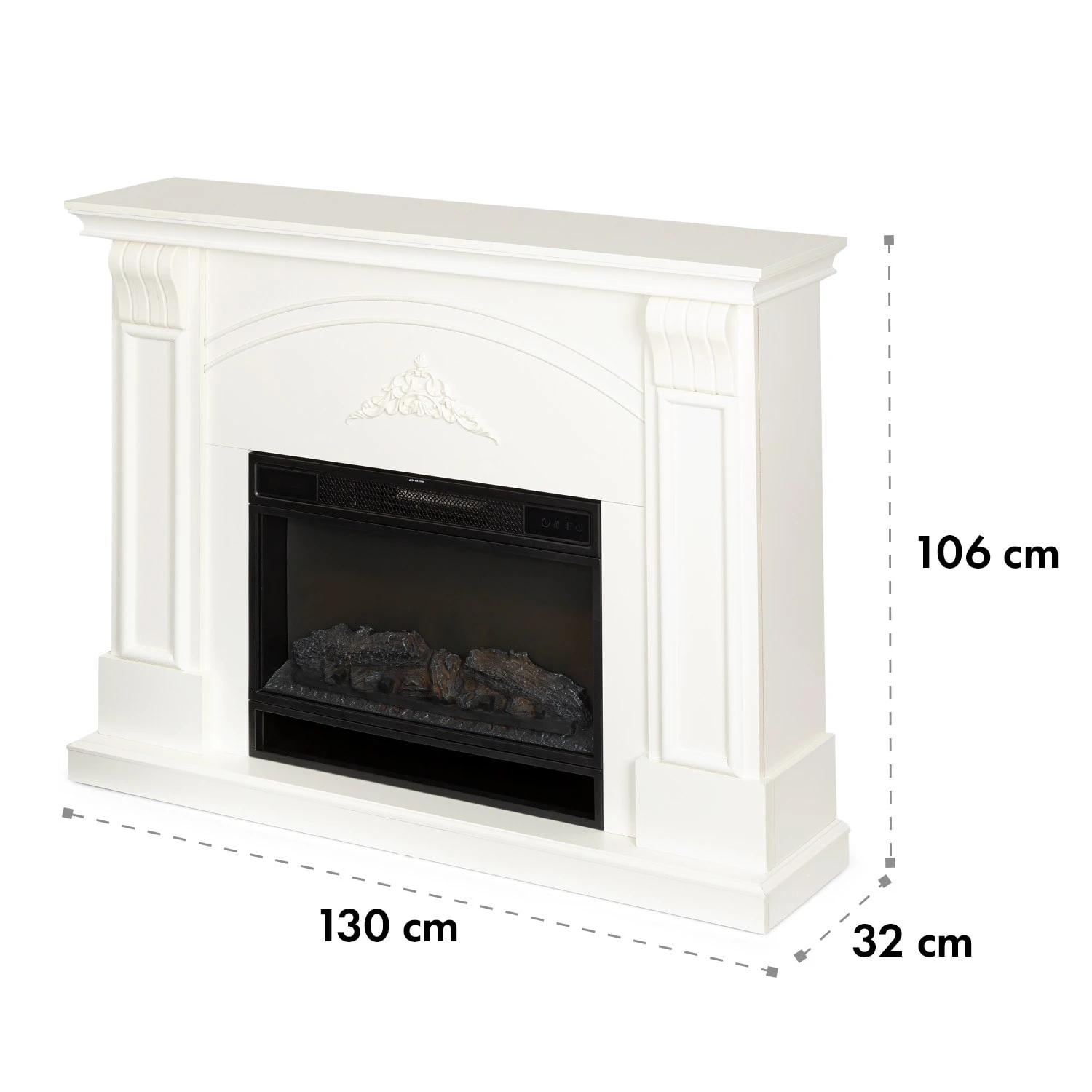 Vulsini Dawn Elektrokamin 1900 W LED-Technik Fernbedienung – Bild 10