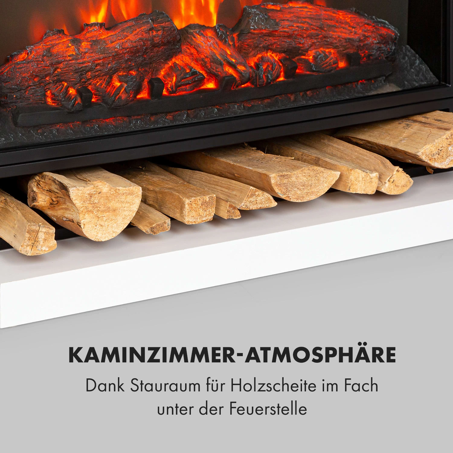 Vulsini Nightfall Elektrokamin 1900 W LED-Technik Fernbedienung – Bild 5