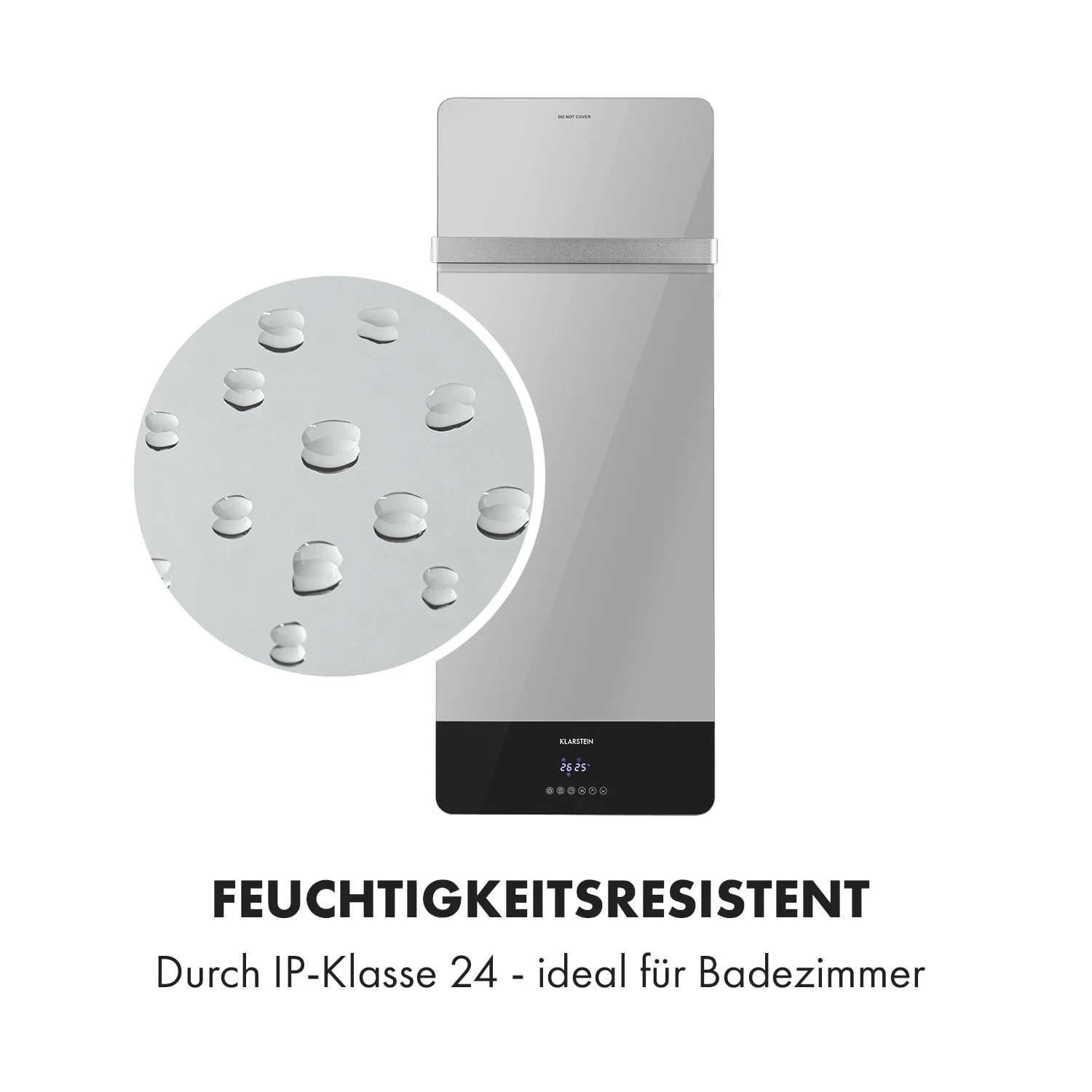 Hot Spot Crystal Reflect Smart Infrarotheizung 850W App Timer Spiegel – Bild 6