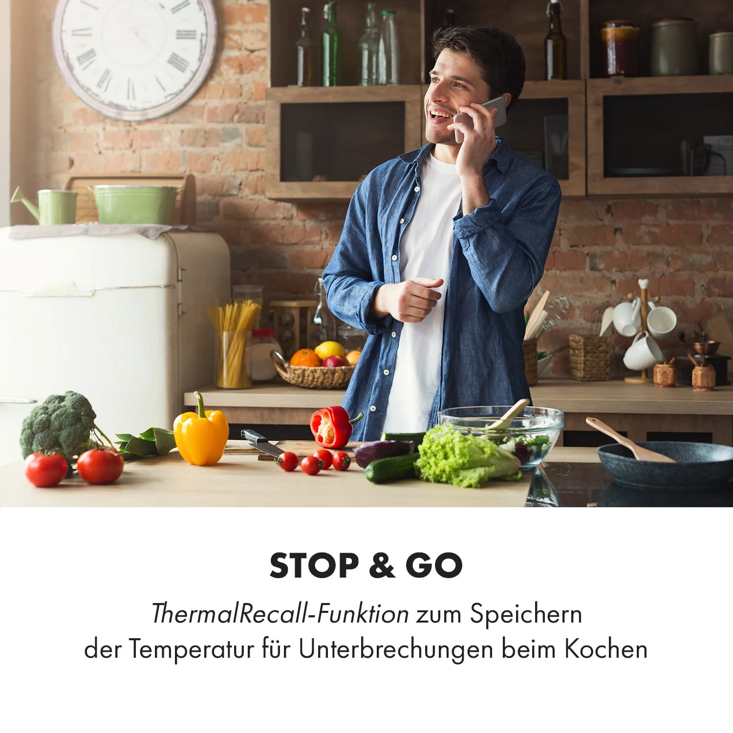 Delicatessa 90 Hybrid Einbaukochfeld Induktion 5 Zonen 7400W – Bild 9