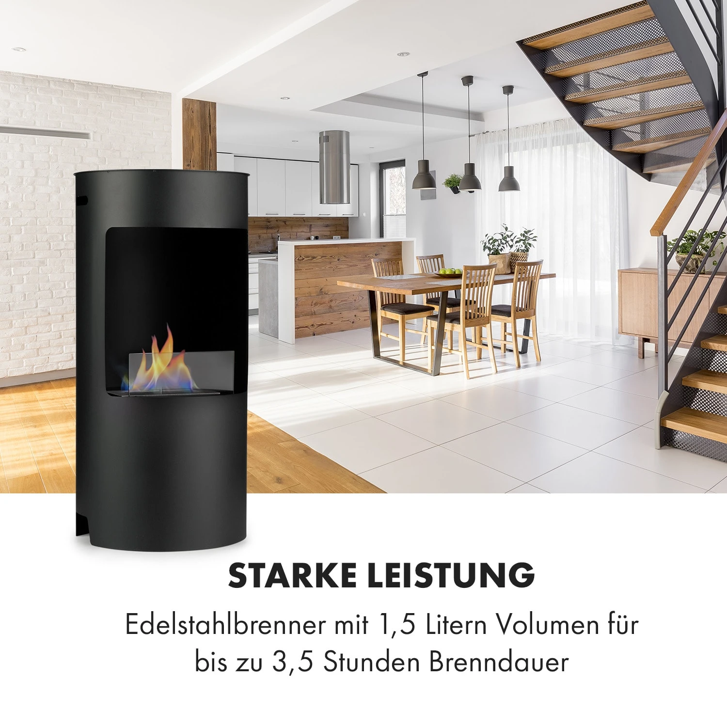 Phantasma Niro Ethanol-Kamin Sicherheitsbrenner Löschhilfe – Bild 5