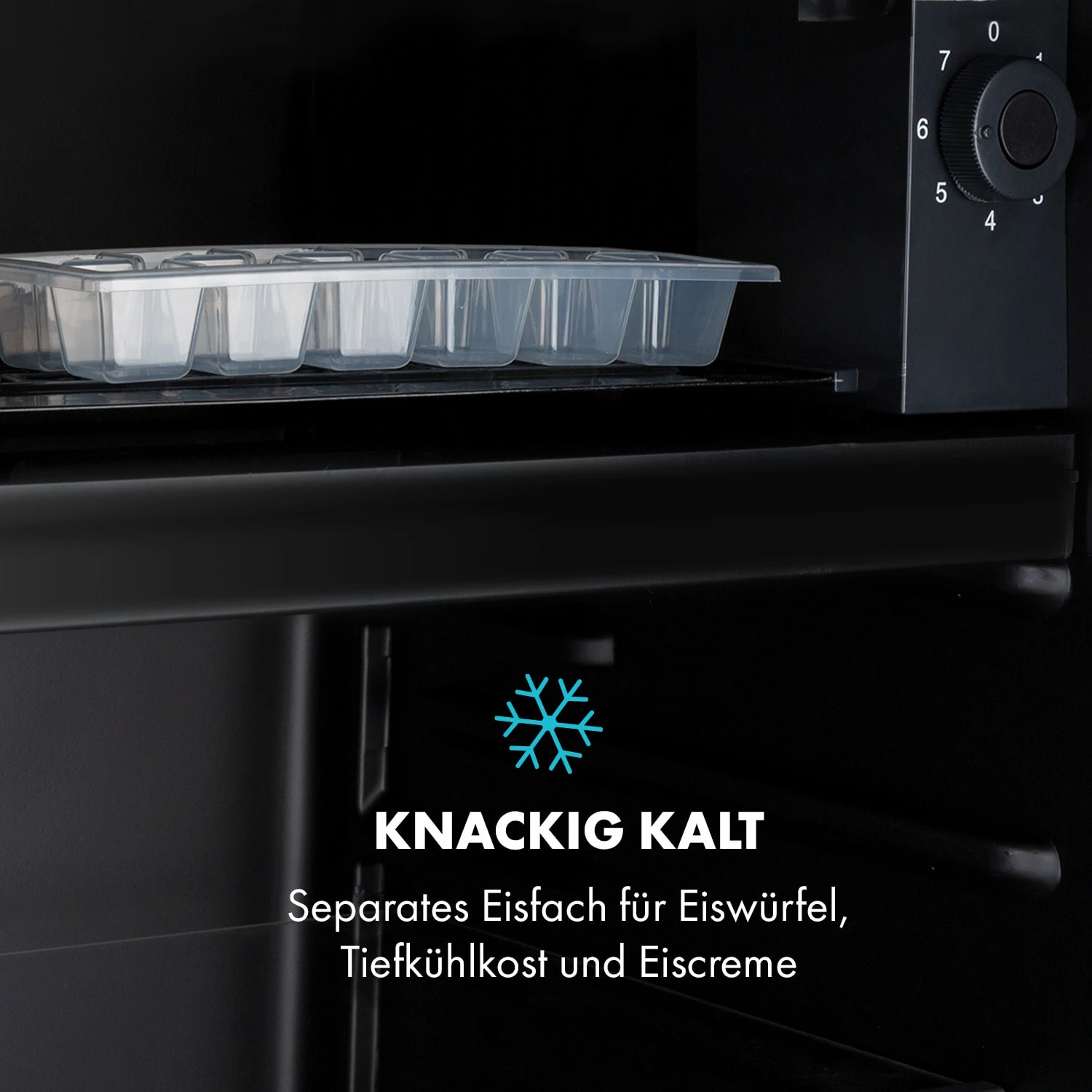 Cool Vibe 70+ Kühlschrank 72 Liter 2 Böden Stickerbomb-Style – Bild 4