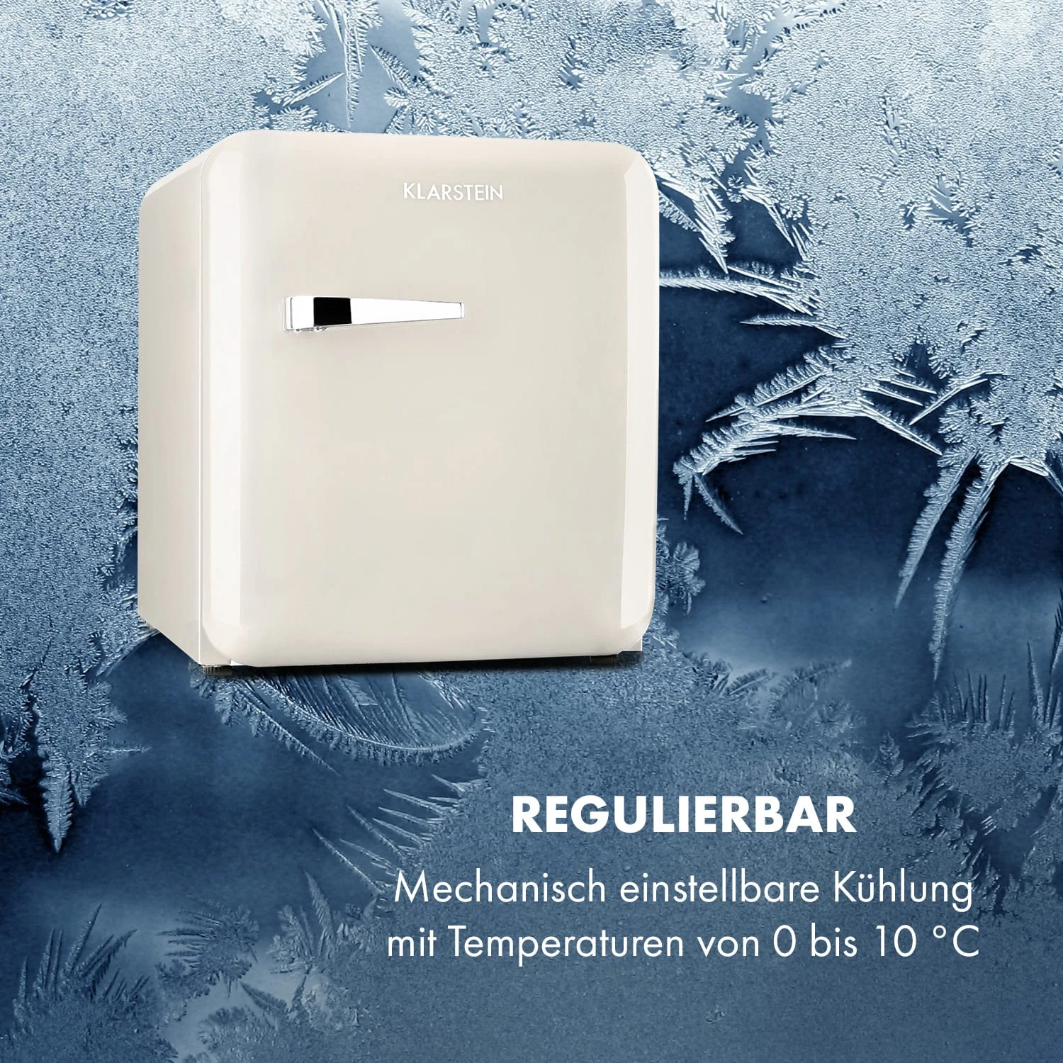 Audrey Mini 2in1 Kühlschrank EEC F Gefrierfach LED – Bild 5