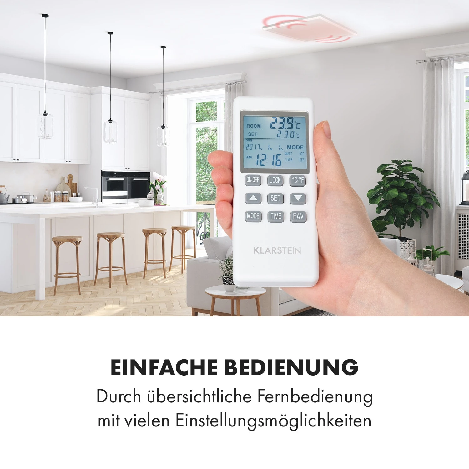 Midnight Sun Decken-Infrarotheizung 70,5 X 70,5 Cm 350 W – Bild 6