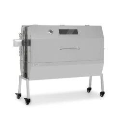 Sauenland Pro XL Spanferkelgrill Drehspieß 15W 4 Rollen Edelstahl
