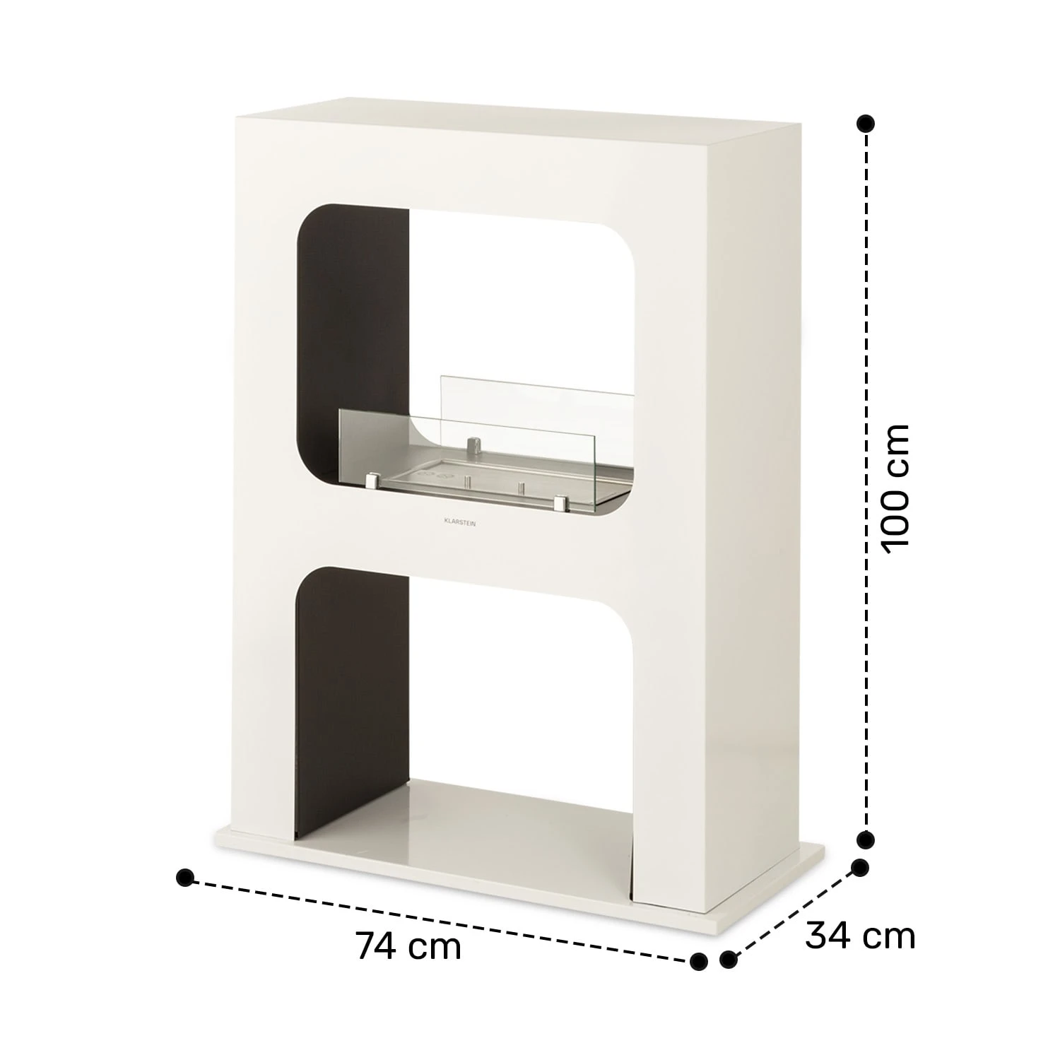 Phantasma Peña Ethanol-Kamin Rauch- & Geruchlos Bio-Ethanol – Bild 7