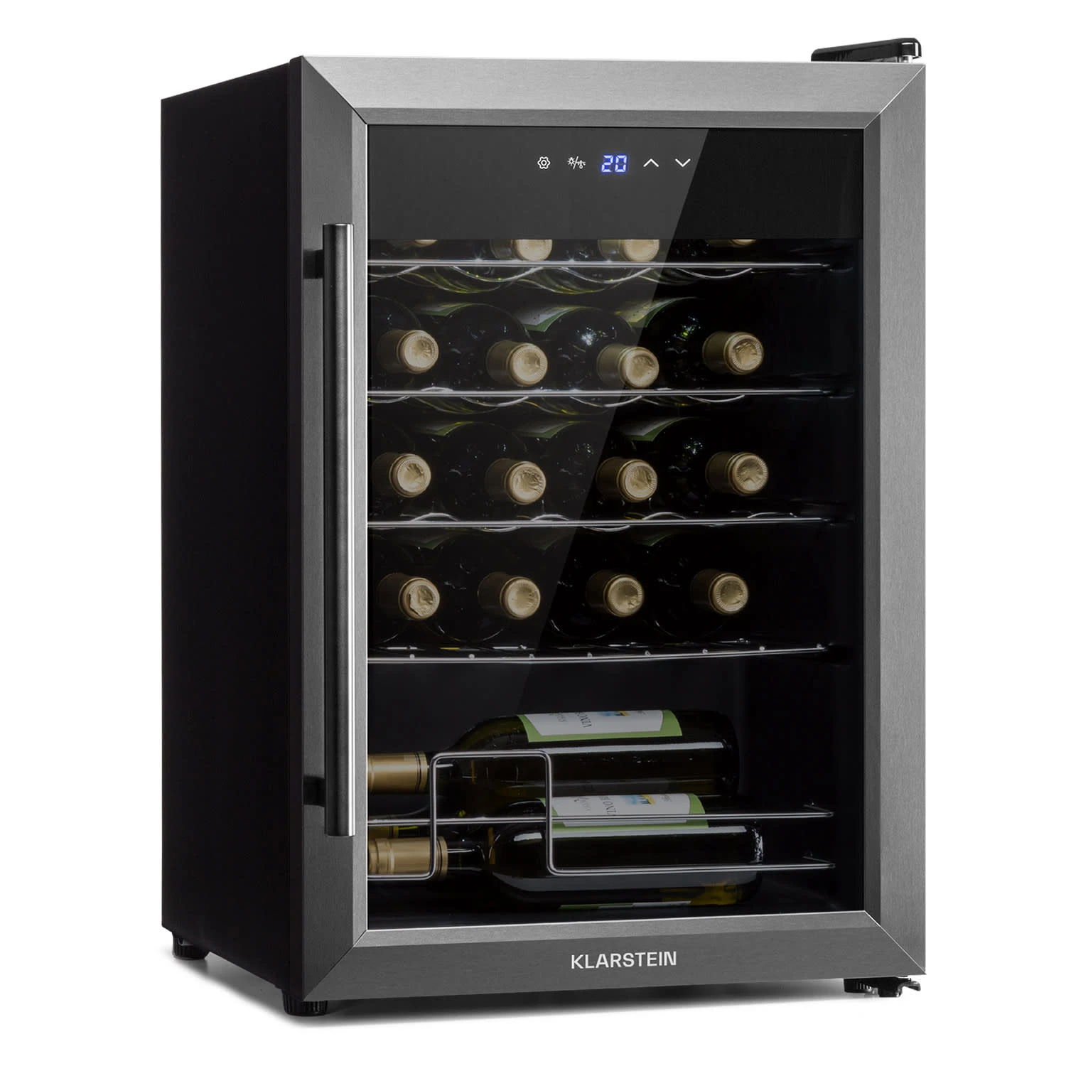 Ultimo 20 Uno Weinkühlschrank 53l Touch-Bedienfeld 131W 5-18°C