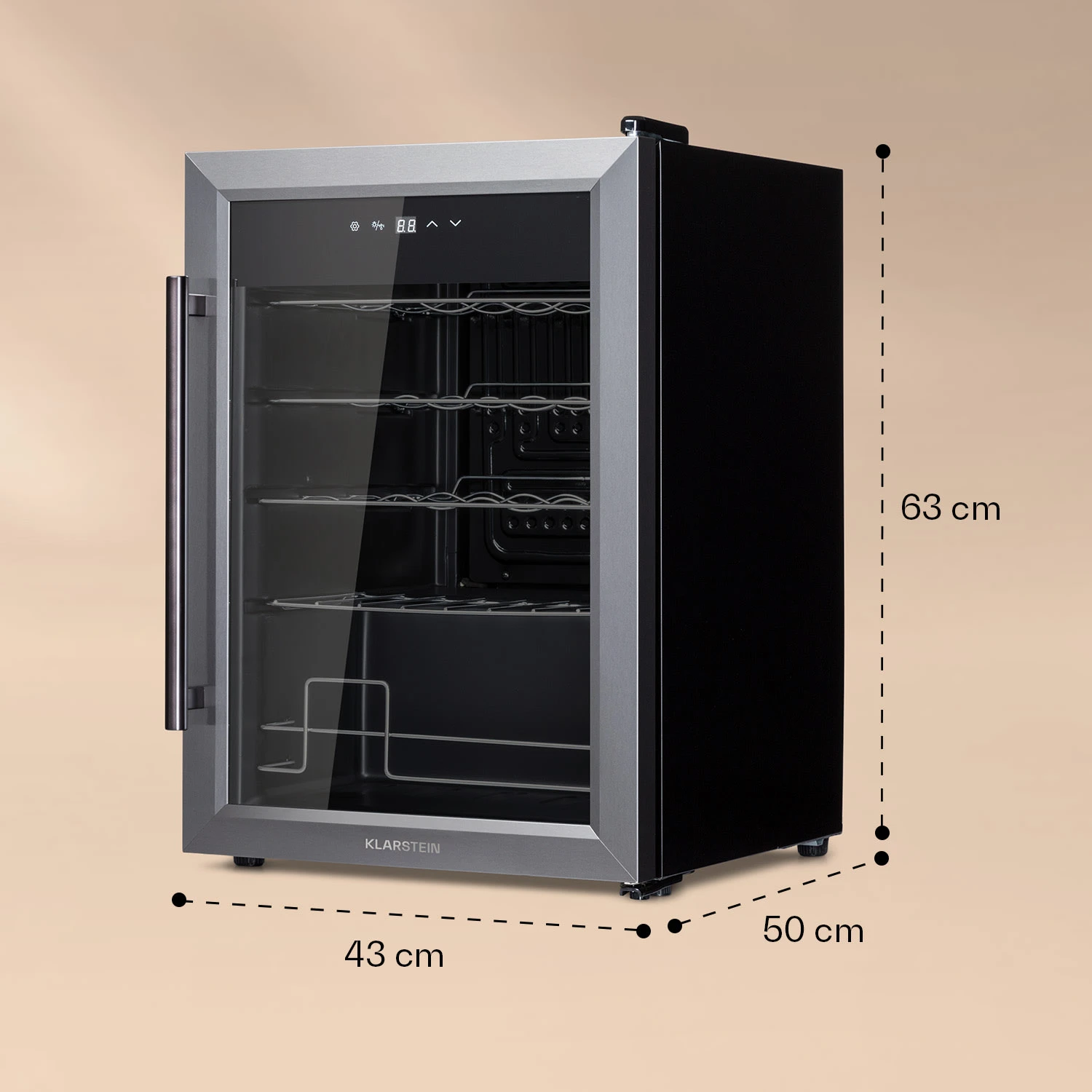 Ultimo 20 Uno Weinkühlschrank 53l Touch-Bedienfeld 131W 5-18°C – Bild 7