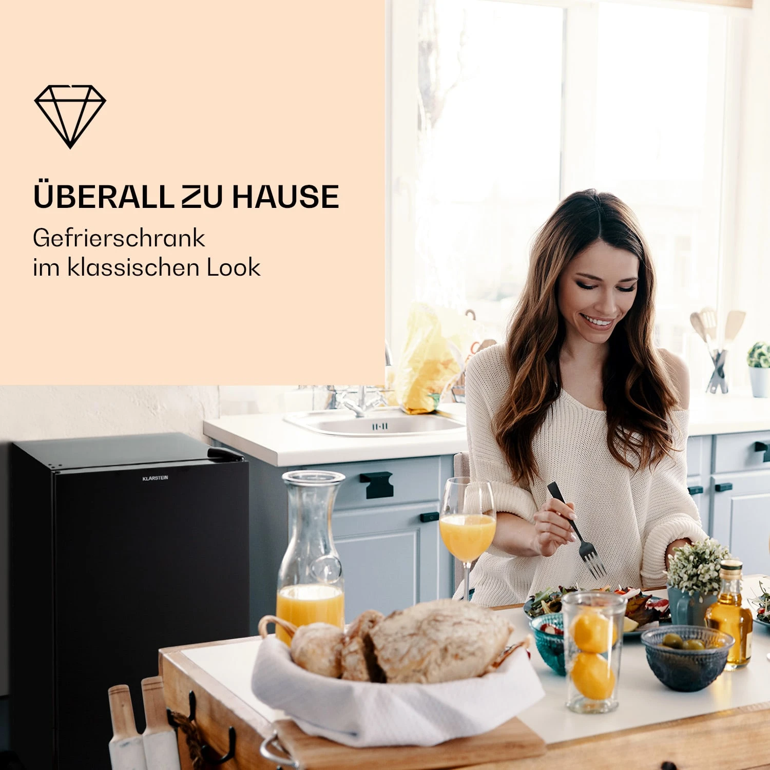 Pluto 60L Gefrierschrank 4-Sterne 60 Liter Bis -18 °C – Bild 2