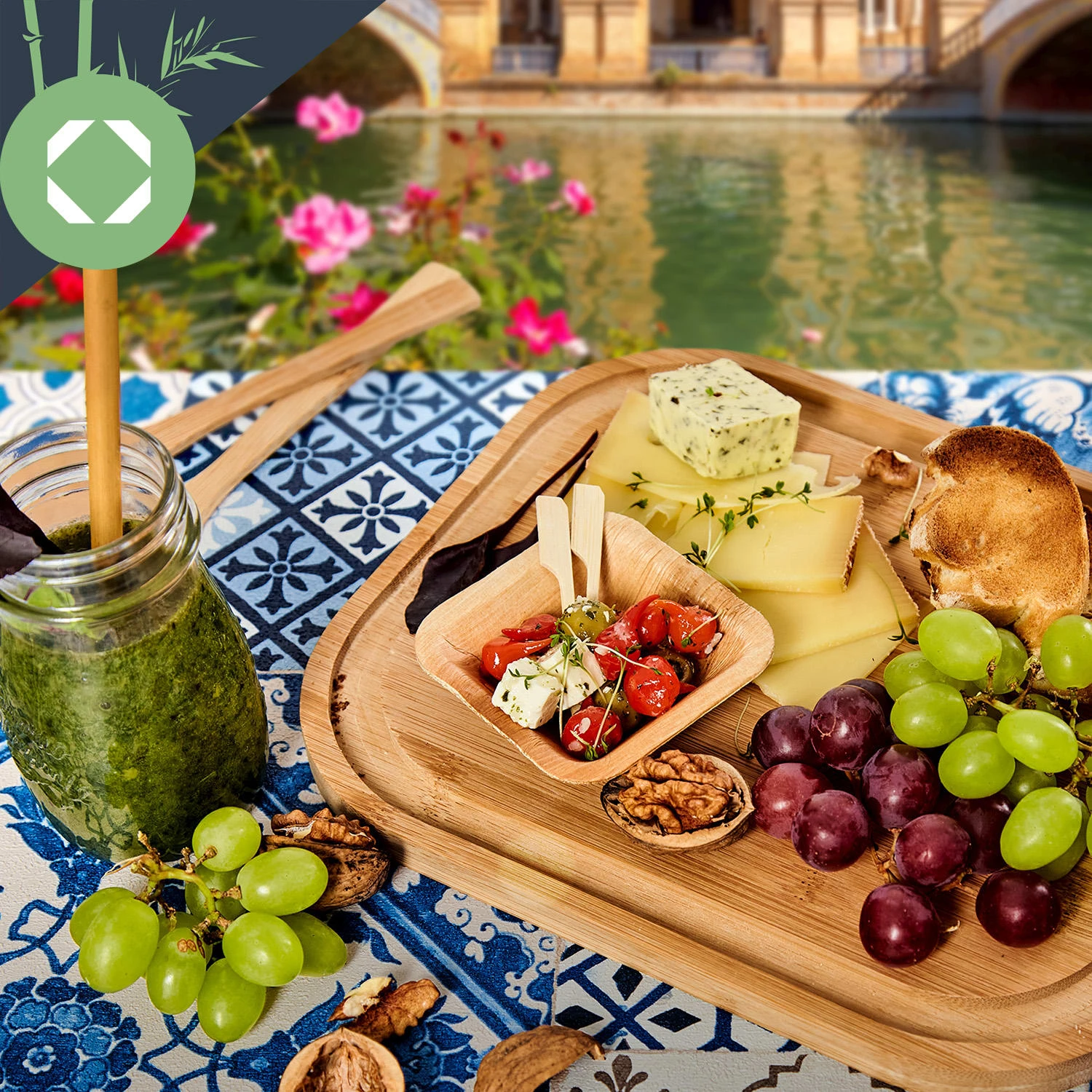 Glas-Servierplatte Luftdicht Geschmacksneutral Spülmaschinenfest – Bild 4