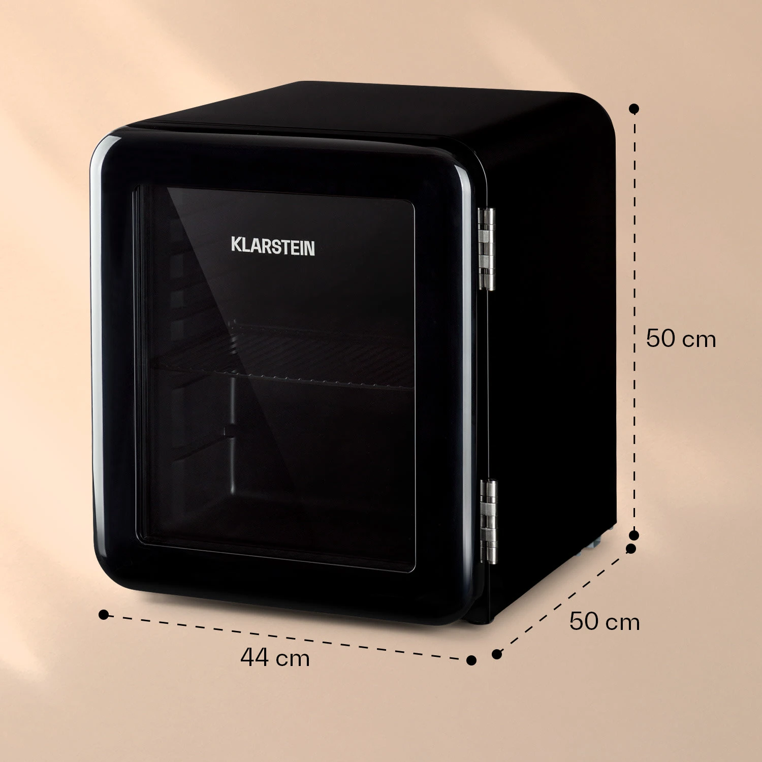 PopLife Getränkekühler Kühlschrank 0-10°C Retro-Design – Bild 7