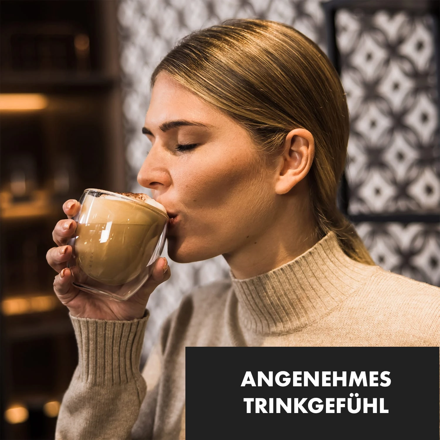 Glaswerk Altino Doppelwandige Thermogläser 250 Ml Handgemacht Borosilikatglas – Bild 4