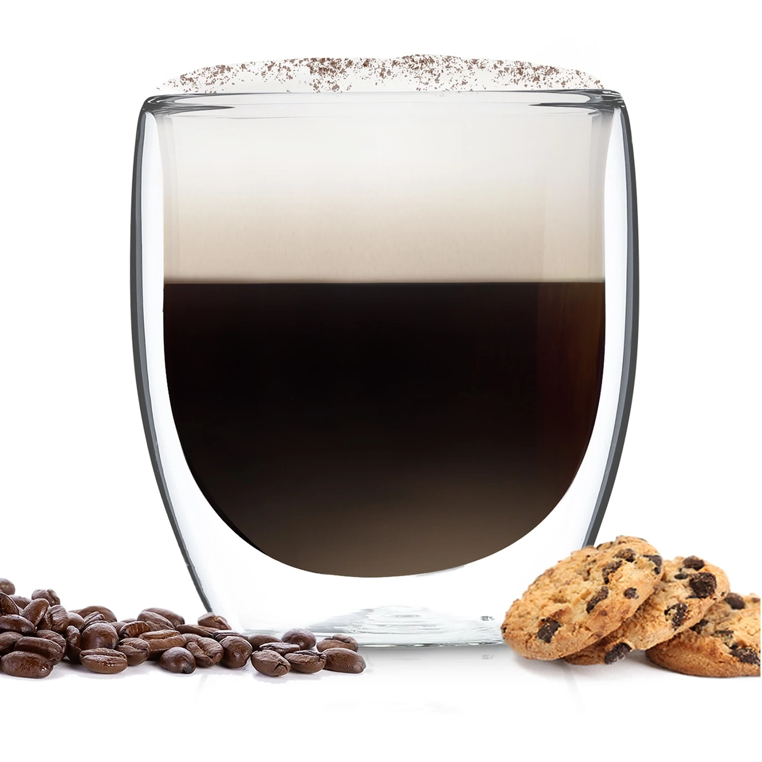 Glaswerk Altino Doppelwandige Thermogläser 250 Ml Handgemacht Borosilikatglas – Bild 5