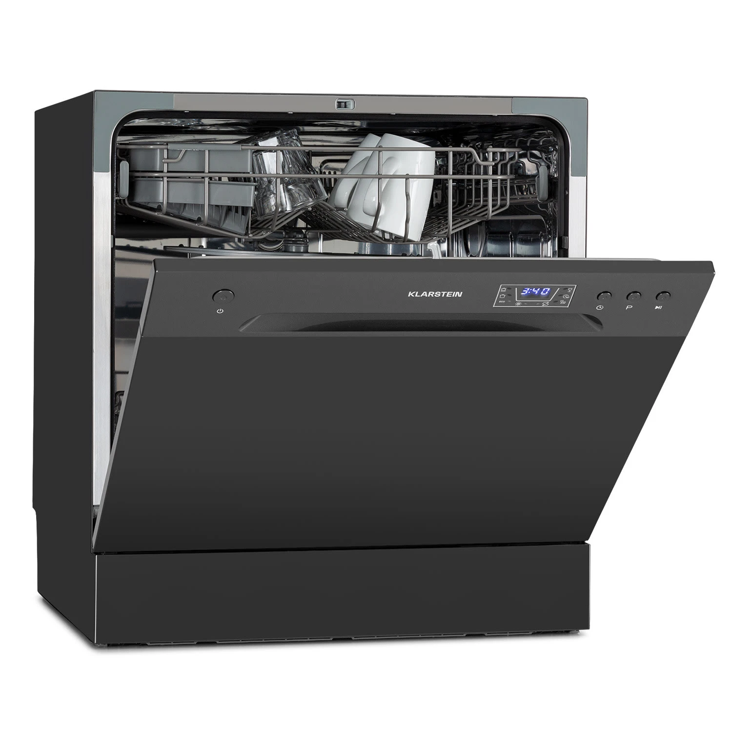 Amazonia 8 Geschirrspülmaschine 1620 Watt Für 8 Maßgedecke 49 DB Aquastop