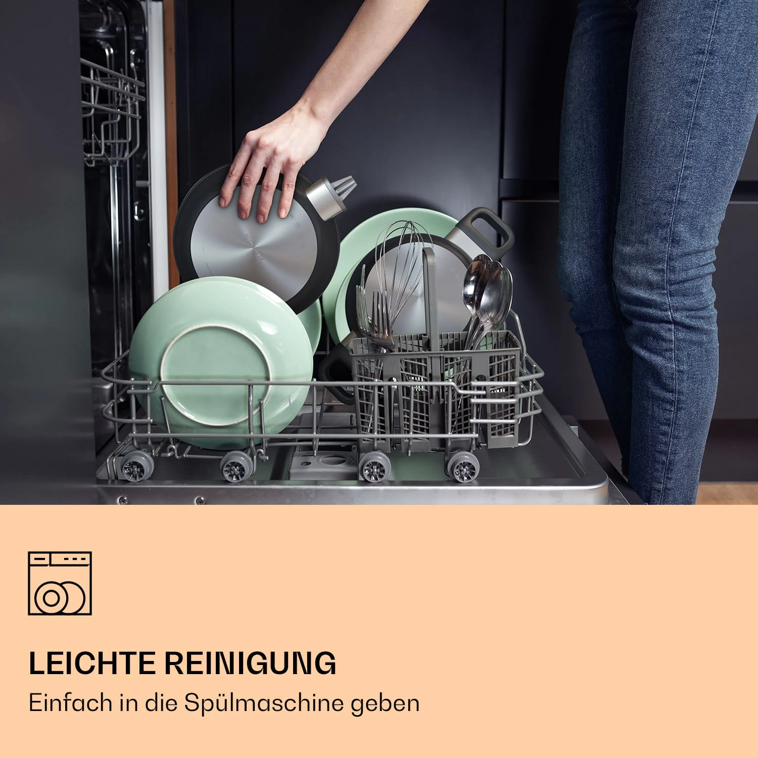 Noto Endurance Kasserolle Ø16cm Geschmiedetes Aluminium Induktion Antihaft – Bild 6