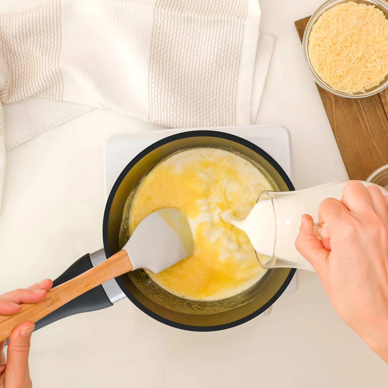 Noto Endurance Kasserolle Ø16cm Geschmiedetes Aluminium Induktion Antihaft – Bild 3