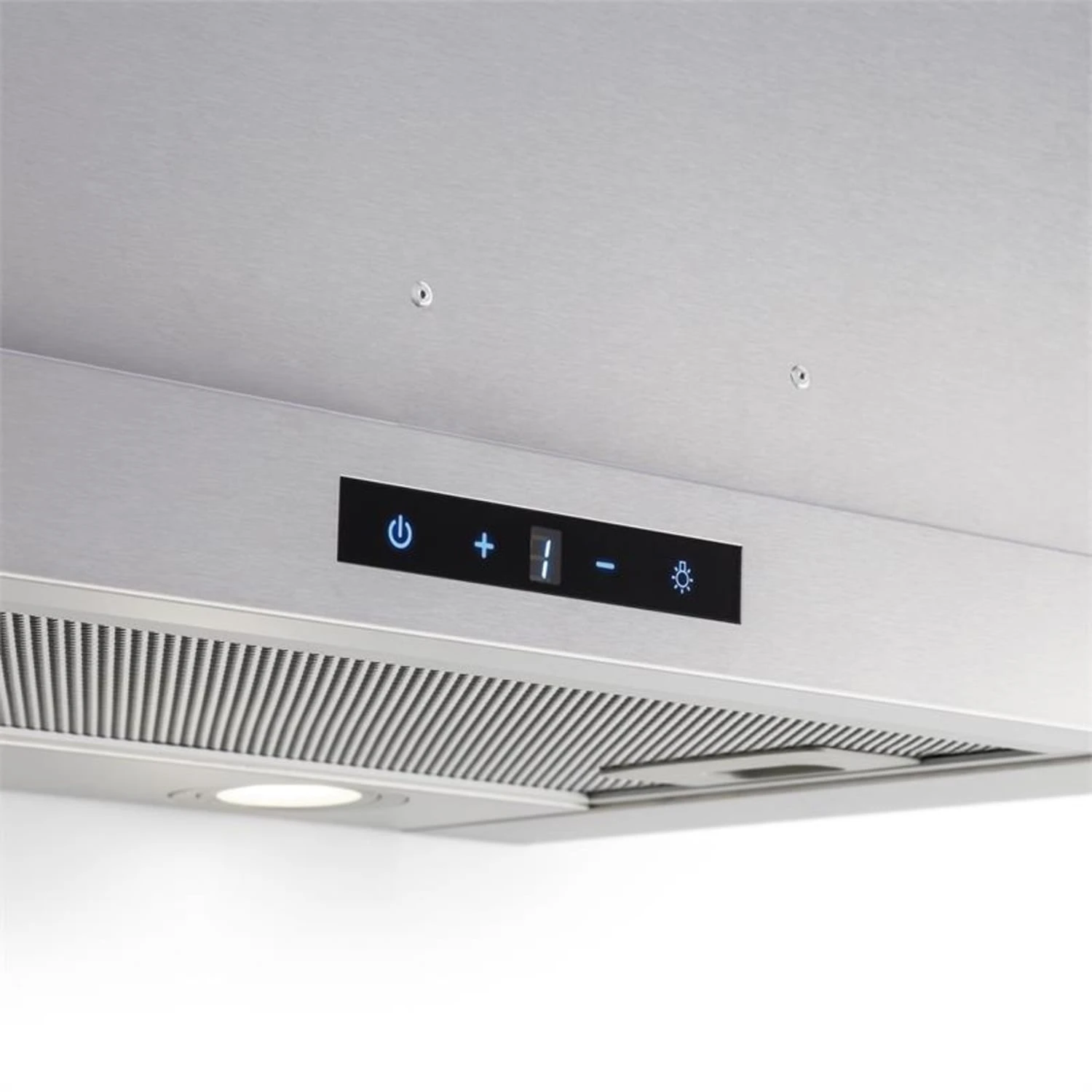 Vinea Dunstabzugshaube Umluftset 60cm 610m³/h Aktivkohlefilter Silber – Bild 6