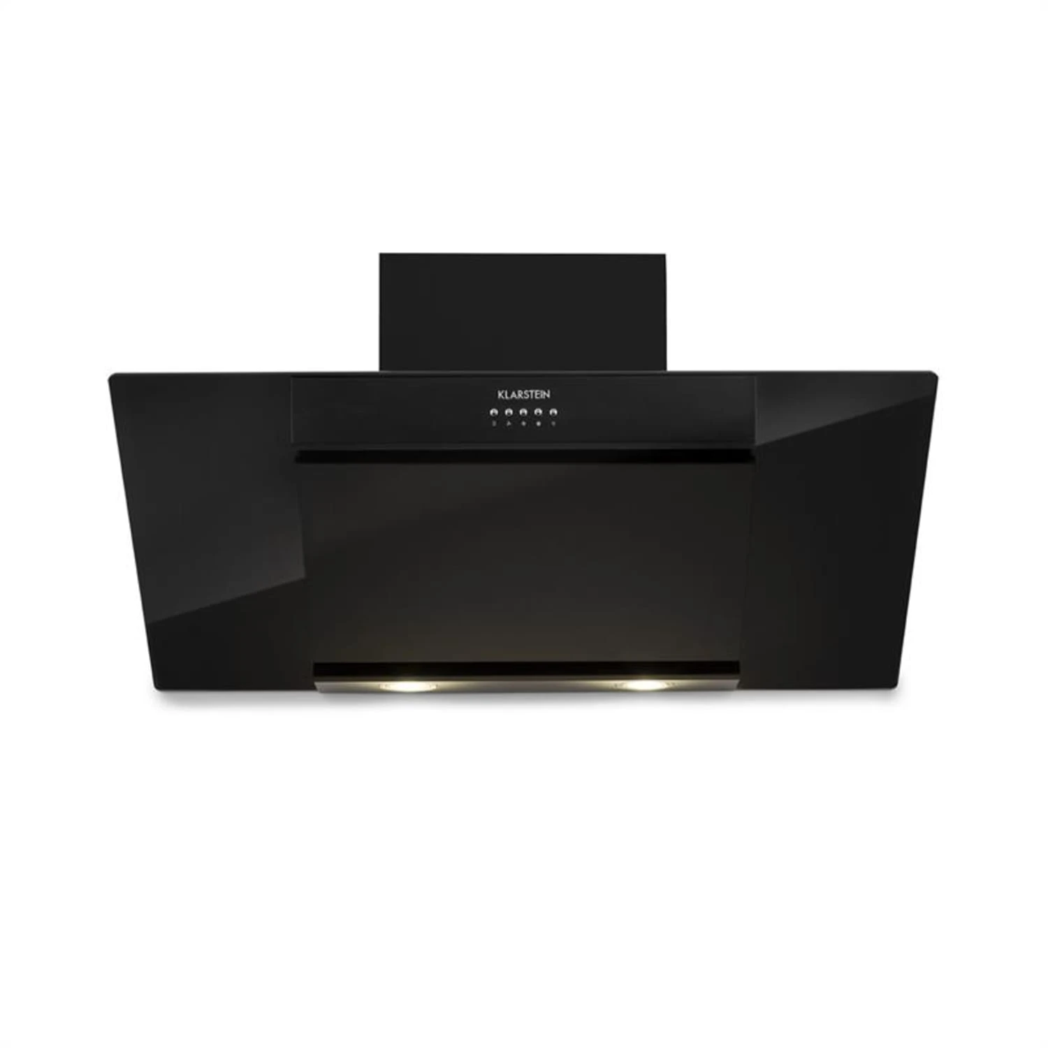 Zola Dunstabzugshaube Umluftset 90cm 635m³/h Aktivkohlefilter Schwarz – Bild 5