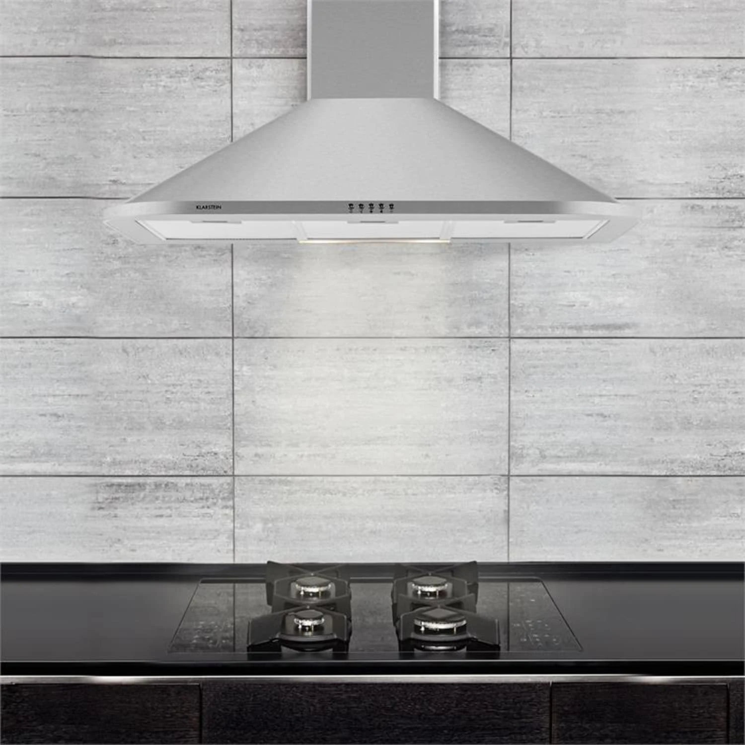 Karajan 90 Dunstabzugshaube Umluftset 536 M³/h Aktivkohlefilter – Bild 2