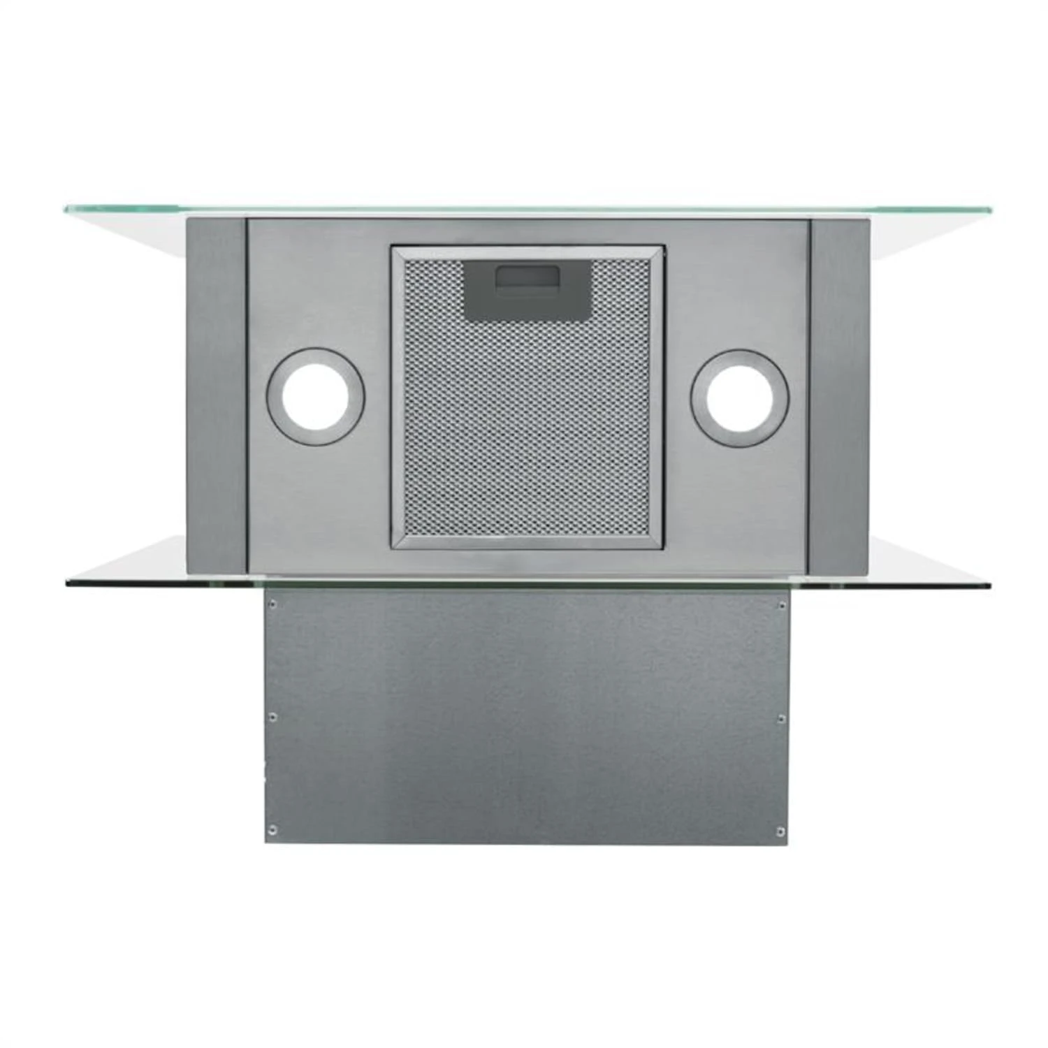 Karree Dunstabzugshaube Umluftset 60cm 640 M³/h LED Edelstahl Weiß – Bild 5