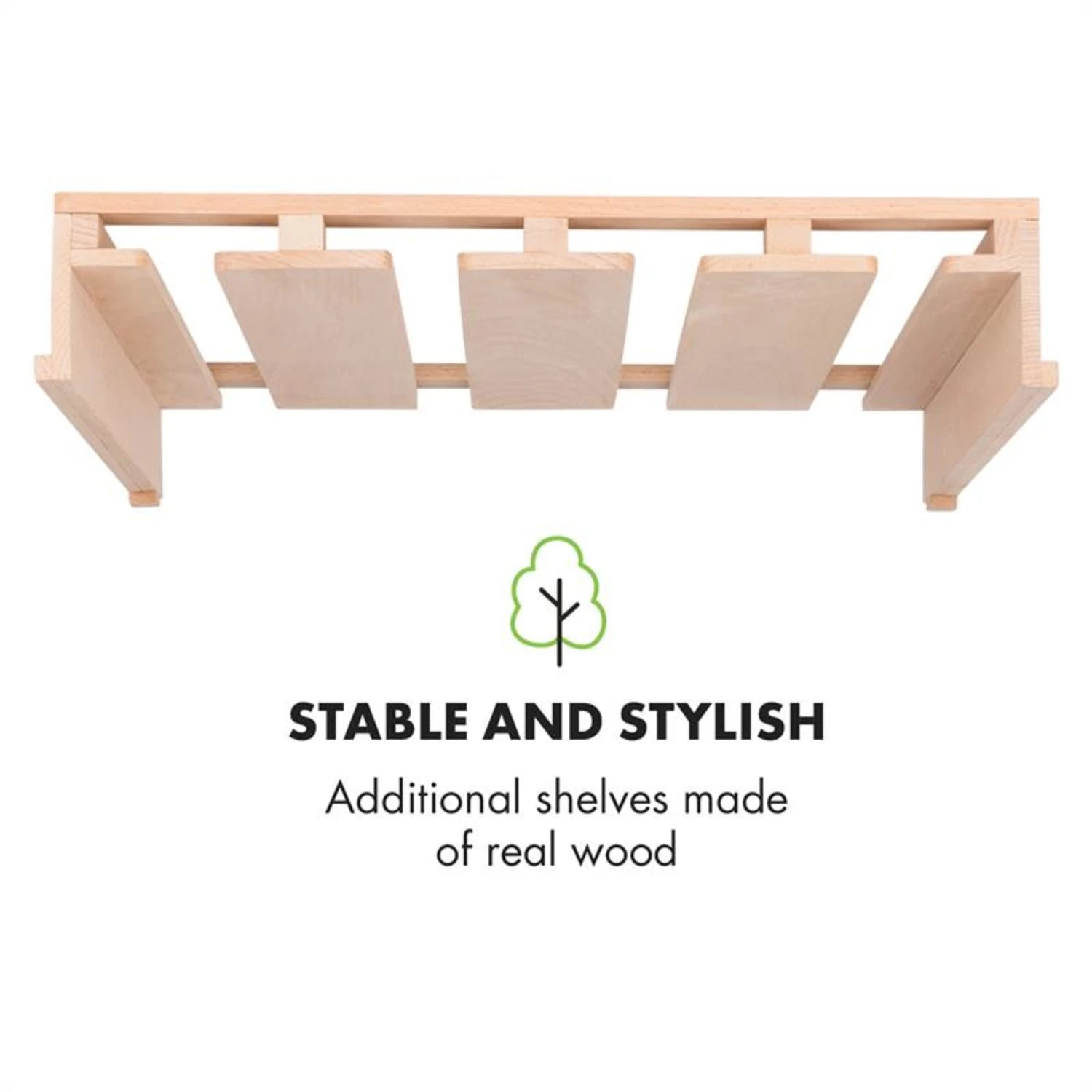 Barossa 102 Duo Weinkühlschrank-Set 2 Zonen 102 Fl. Weinglasregal – Bild 7