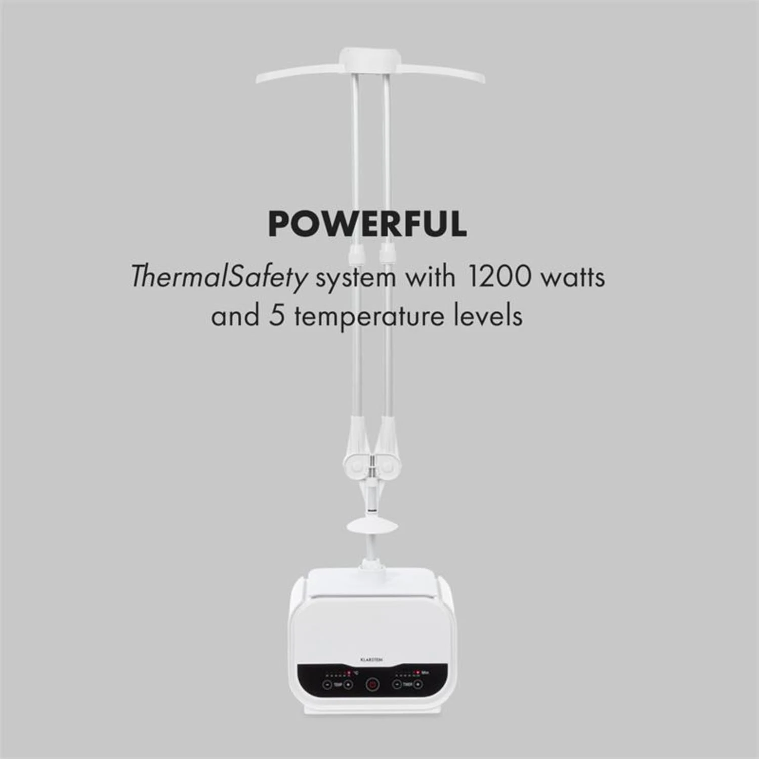 ShirtButler Pro Automatisches Trocknersystem Hemd / Hose / Schuhe 1200W 2-in-1 70°C Timer Weiß – Bild 8